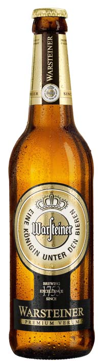 Пивоваренная компания «Балтика» начинает производство пива Warsteiner по лицензии Warsteiner Brauerei Haus Cramer KG