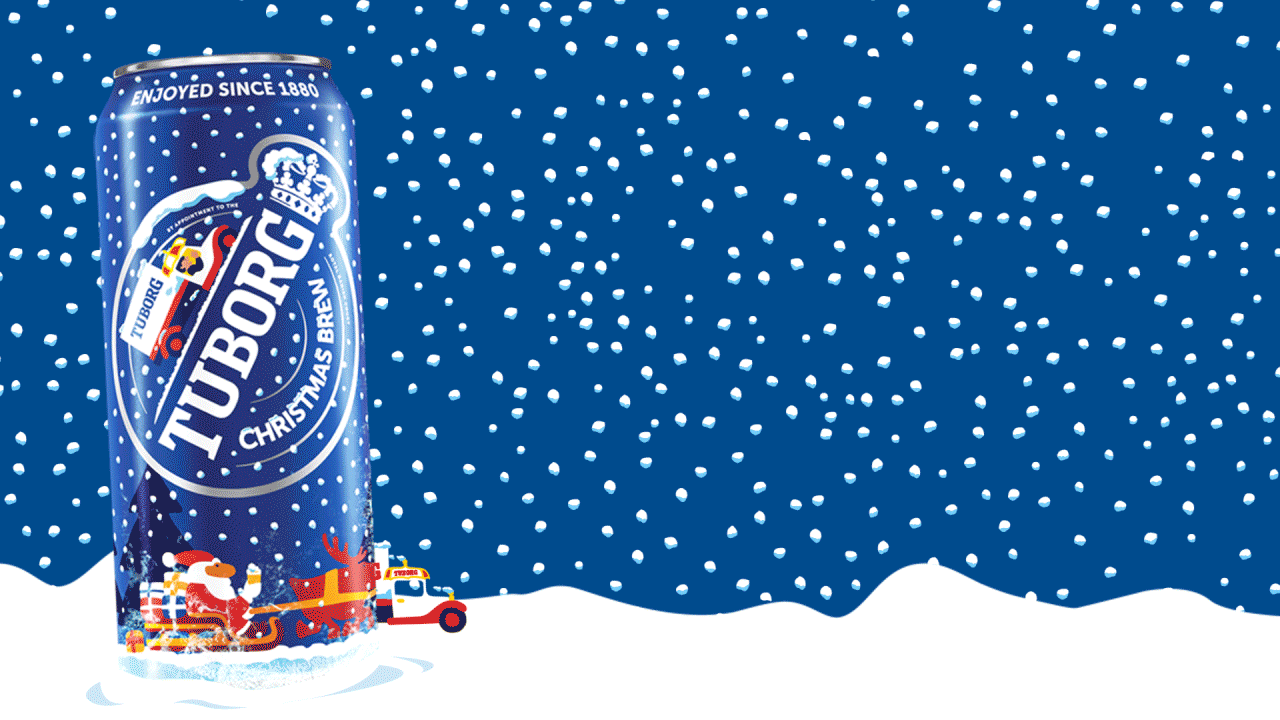 В продаже появился самый новогодний сорт пива - Tuborg Christmas Brew